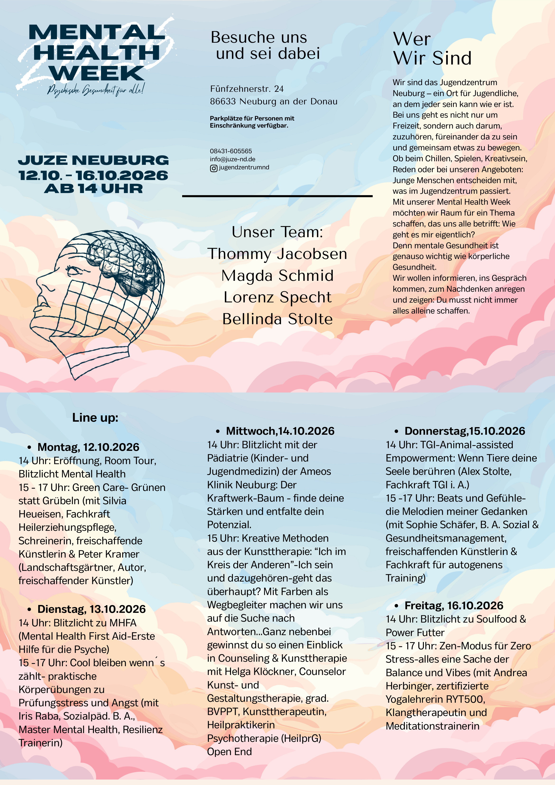 Mental Health Week beide Seiten Hochformat
